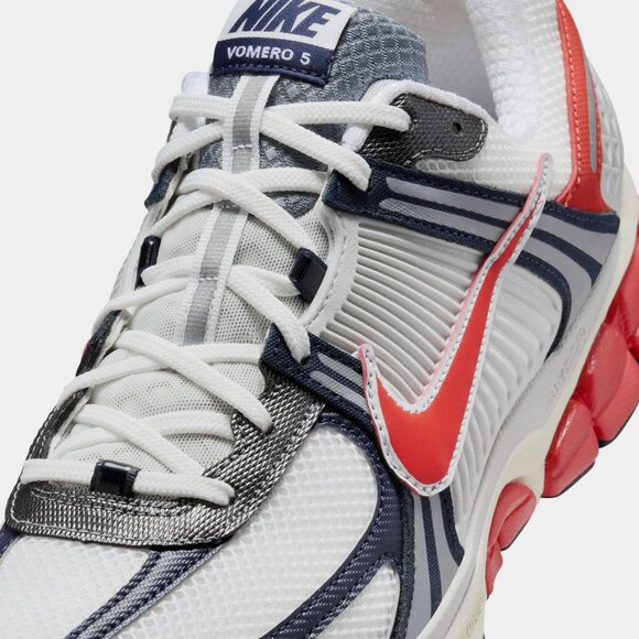 Men's Nike Zoom Vomero 5 Photon Dust/Picante Red (HJ3859 025) Sz10 | NWB Rep Box - Picture 2 of 10